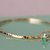 Esclava Julia oro rosa 18k martelada