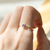 Anillo Solana oro amarillo 18k y Amatista - comprar online