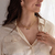 Collar con Citrino talla oval de Oro amarillo 18k - Astoria Joyería Contemporánea