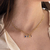 Collar con Citrino talla oval de Oro amarillo 18k - tienda online