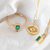 Collar Protección de Oro amarillo 18k