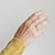 Anillo Lala mini Oro amarillo 18k martelado