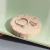Aros Ester de Platino y Diamante - tienda online