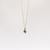 Collar con Zafiro azul talla oval de Oro amarillo 18k - comprar online