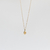 Collar con Citrino talla oval de Oro amarillo 18k - comprar online