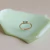 Anillo Biarritz de oro amarillo 18k y Espinela celeste en internet
