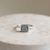 Anillos con Espinela celeste - comprar online