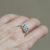 Anillos con Espinela celeste en internet