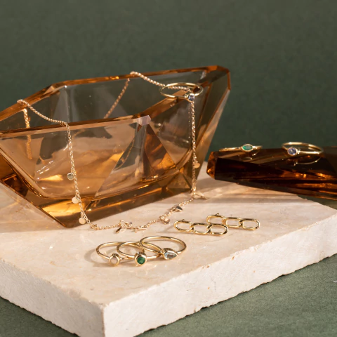 Aros Debbie oro amarillo 18k - comprar online