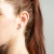 Aros Ester de Platino y Diamante - comprar online