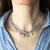 Collar Indi corto con Cuarzo rosa - Astoria Joyería Contemporánea