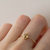 Anillo Fiore de oro amarillo 18k y Diamante - Astoria Joyería Contemporánea
