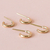 Argollitas Lala mini oro amarillo 18k - comprar online