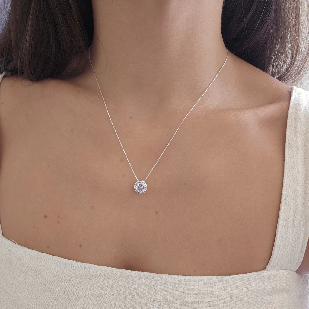 CONJUNTO PUNTO LUZ - Plata 925