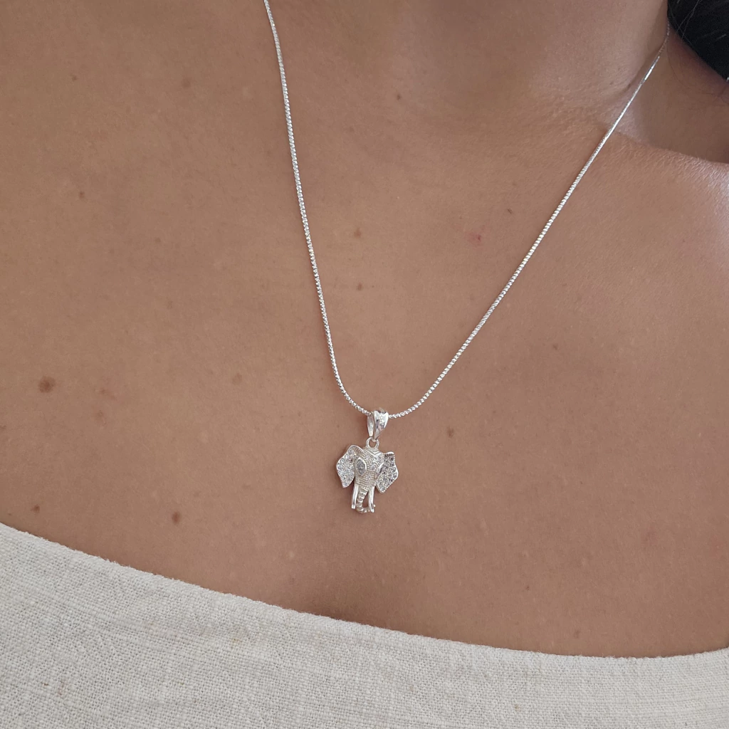 CONJUNTO ELEFANTE - Plata 925