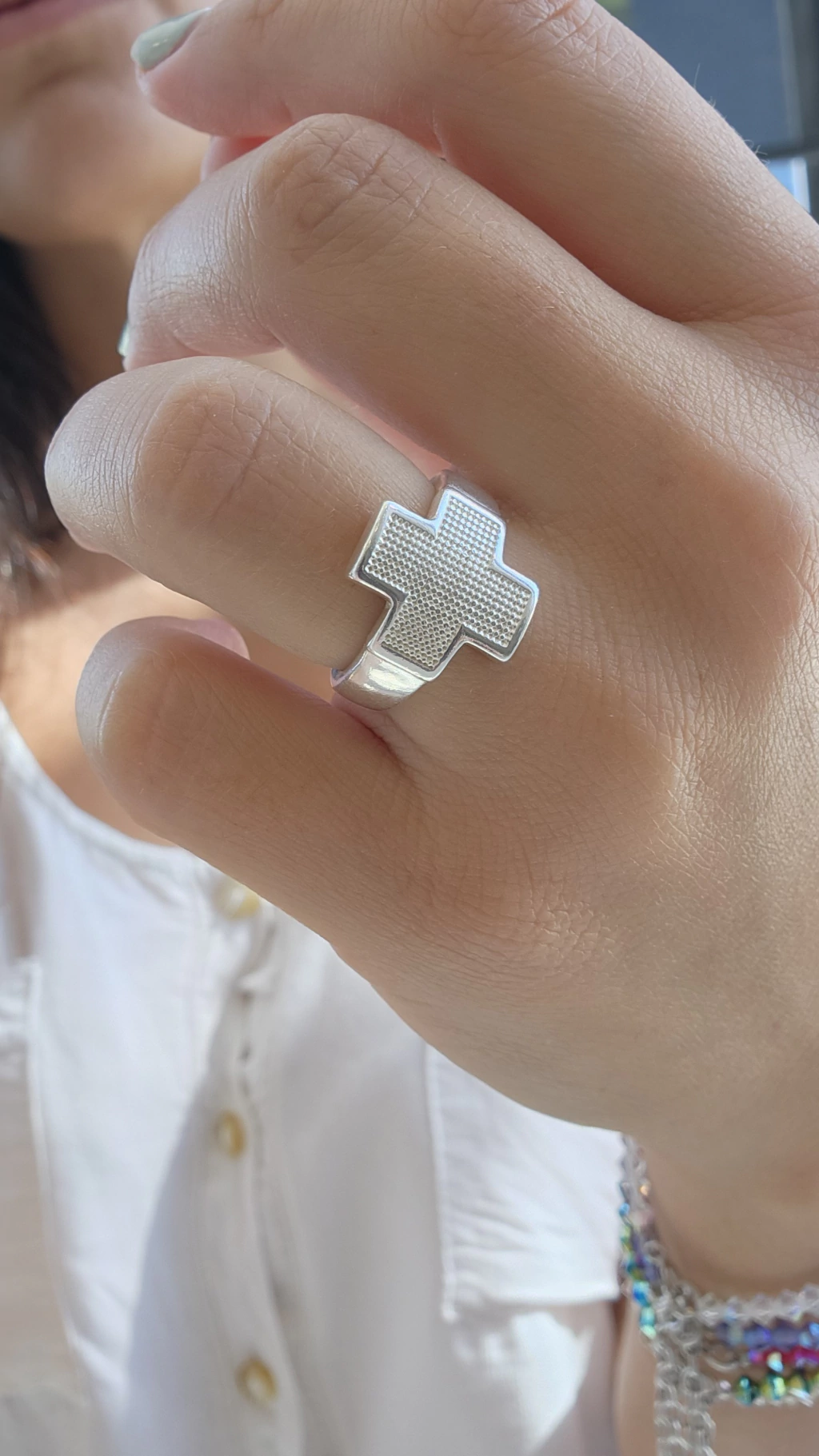 ANILLO JARAY N°6 - Plata 925