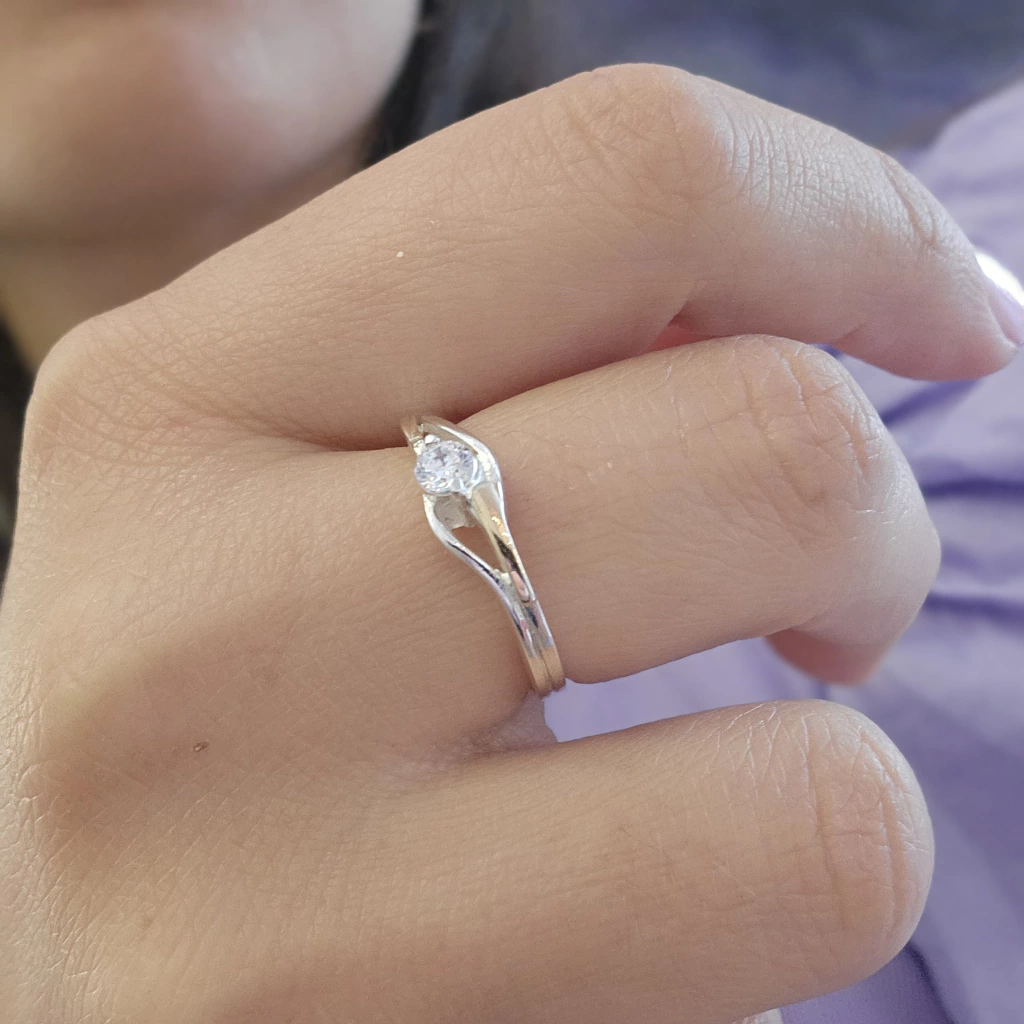 ANILLO BOTANY N°8 - Plata 925