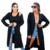 Cardigan Longo Kimono Feminino Sobretudo Manga Longo - JUQUITIBA BRASIL