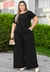 Calça Pantalona Com Forro Plus Size Feminina Cintura Alta Elegante na internet
