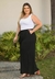 Calça Pantalona Plus Size Feminina Cintura Alta Elegante na internet