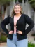 Cardigan Casaco Plus Size Feminino Botão Casaquinho Moda - comprar online