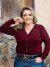 Cardigan Casaco Plus Size Feminino Botão Casaquinho Moda
