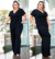 Macacão Plus Size Decote Longo Feminino Transpasssado na internet