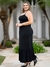 Vestido Longo Plus Size Babado Alcinha Feminino - comprar online