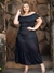 Vestido Plus Size Longo Cigana Babado Três Marias Moda Feminina