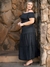 Vestido Plus Size Longo Cigana Babado Três Marias Moda Feminina - JUQUITIBA BRASIL