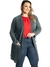 Cardigan Kimono Plus Size Longo Casaco Blusa Feminino - comprar online