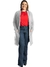 Cardigan Kimono Plus Size Longo Casaco Blusa Feminino