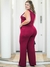 Imagem do Macacão Longo Plus Size Sem Manga Decote Transpassado Moda Feminina