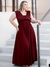 Vestido Festa Plus Size Multiformas Longo Moda Feminina Social Casamento Formatura