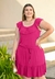 Vestido Plus Size Cigana Três Marias Feminino Babado Soltinho na internet