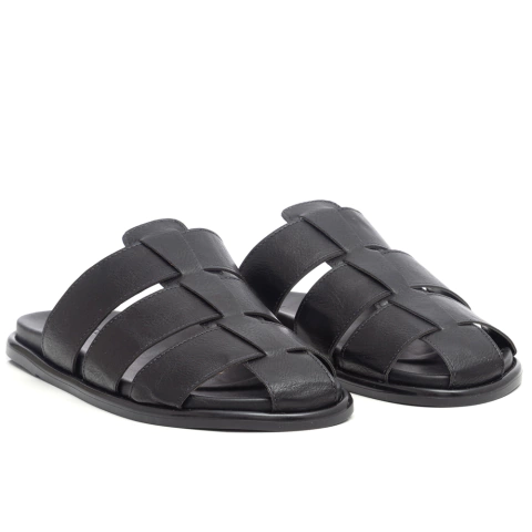 Flat Fisherman Black