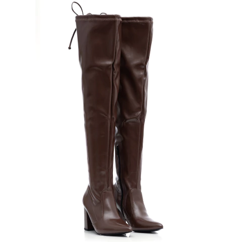 Bota Megan Marrom - comprar online