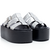 Tamanco Posh Silver