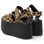 Sandália Strappy Onça Black - comprar online