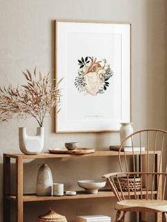 Print Corazón Jardín - comprar online