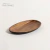 Bandeja Oval Acacia Black 30x18 cm