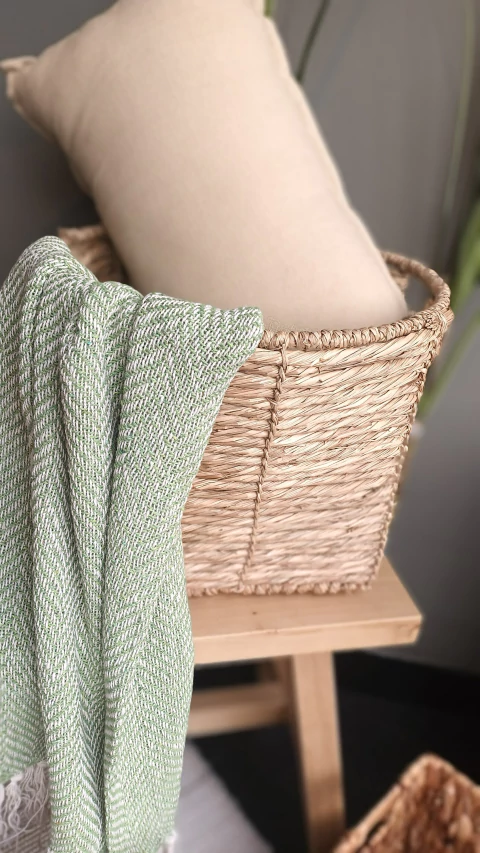 Canasto Rattan Quo Diám: 35 H: 28 cm