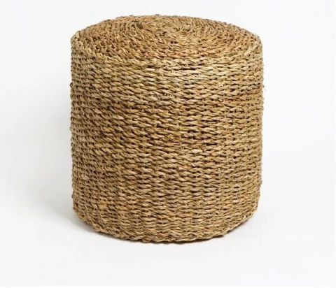 Puff Seagrass Redondo 40 x40 cm