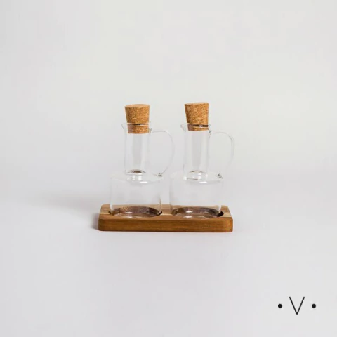 Aceitera y Vinagrera con Asa 200 ml