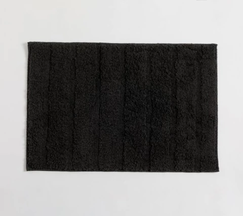 Alfombra tablitas negra 40X60cm.