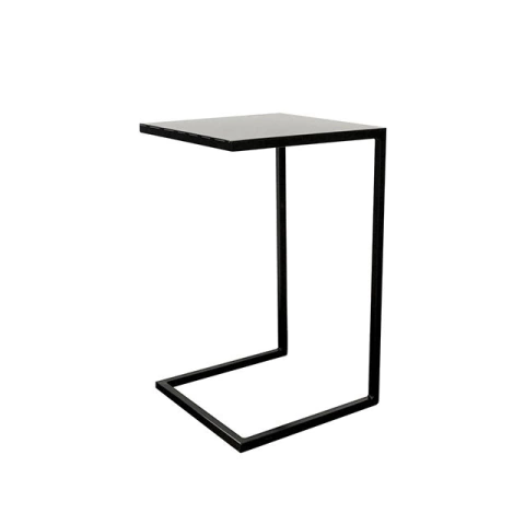 Mesa auxiliar de hierro Med: 40cm x 40cm x 65cm h