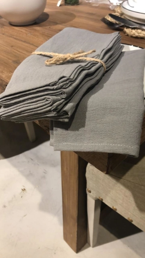 Serv. gasa Gris pack x4