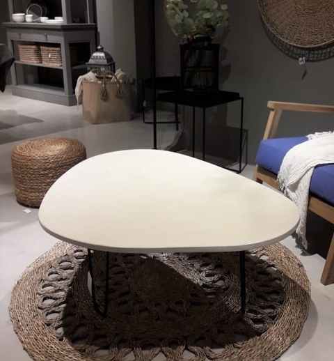 Mesa de centro Sevilla Beige Med: 110x80 H:40