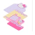 BLOCO ADESIVO CAMADAS HELLO KITTY - BLISTER C/ 4 BLOCOS 20F - comprar online
