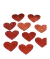 Micro Painel Coração com 10 unid. - Glitter - comprar online